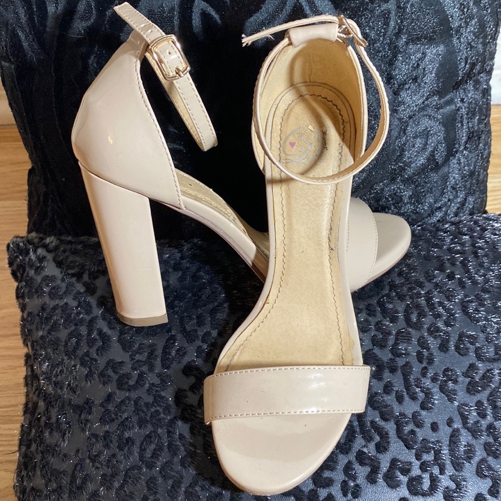 Cream colored heels